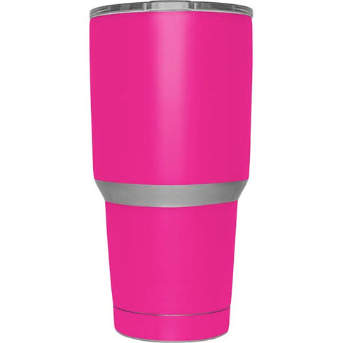 Magenta Solid Yeti 30oz Rambler Tumbler Skin