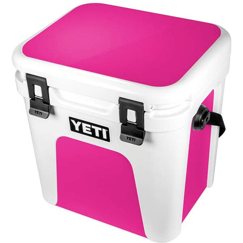 Magenta YETI Roadie 24 Hard Cooler Skin