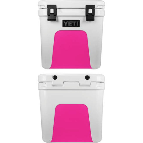 Magenta YETI Roadie 24 Hard Cooler Skin