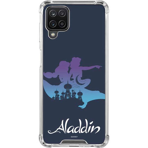 Disney Aladdin Magic Carpet Ride Galaxy A12 Clear Case