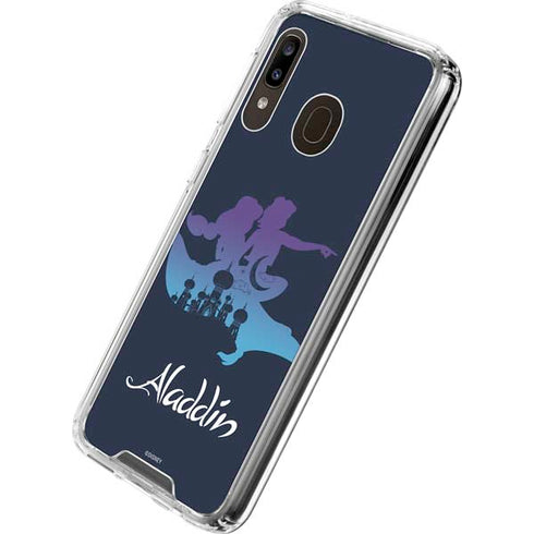 Disney Aladdin Magic Carpet Ride Galaxy A30 Clear Case