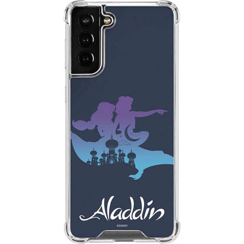 Disney Aladdin Magic Carpet Ride Galaxy S21 FE Clear Case