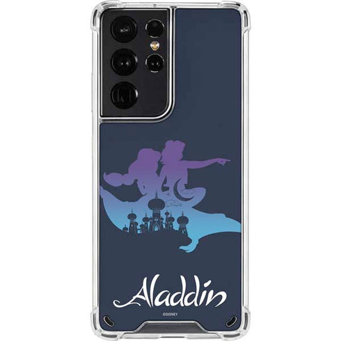 Disney Aladdin Magic Carpet Ride Galaxy S21 Ultra 5G Clear Case