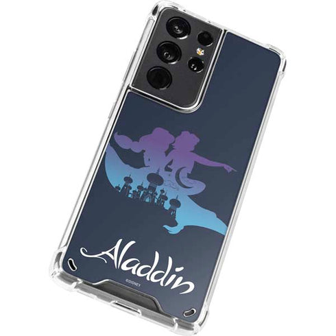 Disney Aladdin Magic Carpet Ride Galaxy S21 Ultra 5G Clear Case