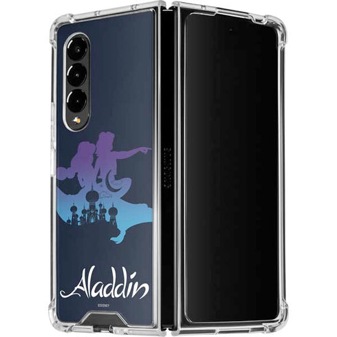 Disney Aladdin Magic Carpet Ride Galaxy Z Fold4 5G Clear Case