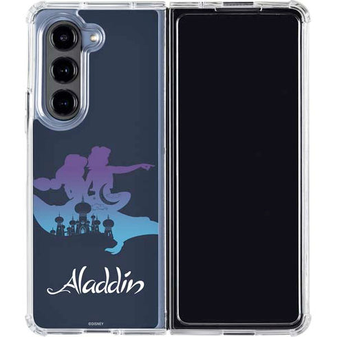 Disney Aladdin Magic Carpet Ride Galaxy Z Fold5 5G Clear Case