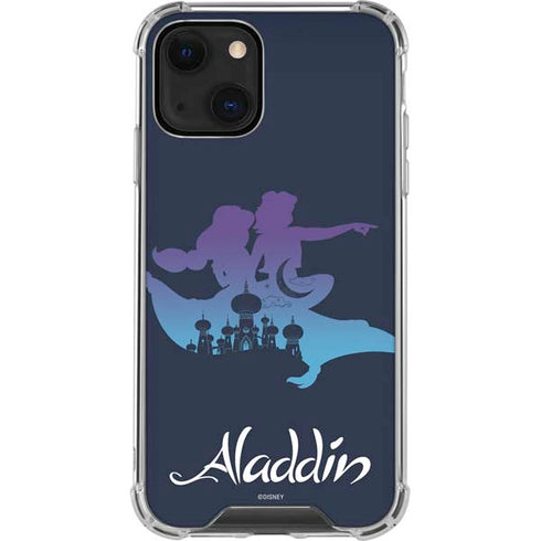 Disney Aladdin Magic Carpet Ride iPhone 14 Plus Clear Case