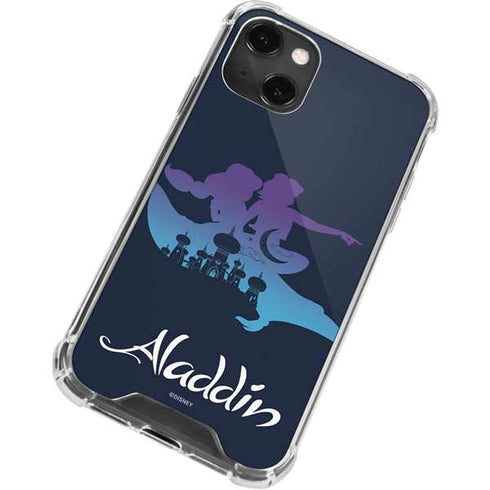 Disney Aladdin Magic Carpet Ride iPhone 14 Plus Clear Case