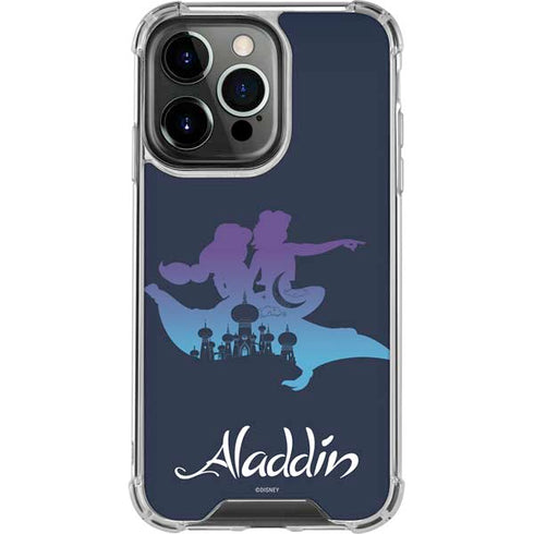Disney Aladdin Magic Carpet Ride iPhone 15 Pro Clear Case