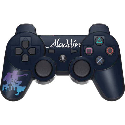 Disney Aladdin Magic Carpet Ride PS3 Dual Shock wireless controller Skin