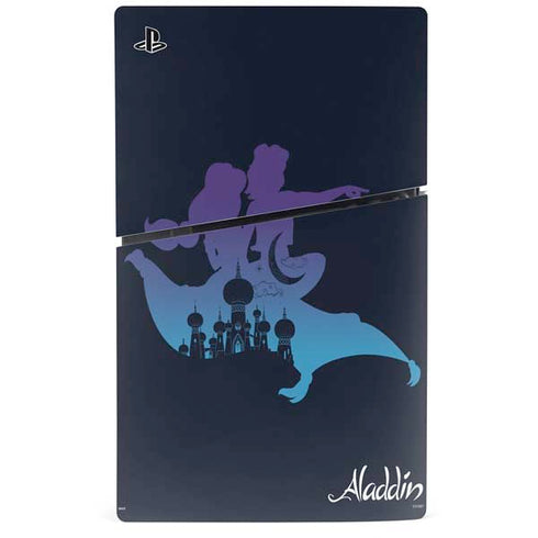 Disney Aladdin Magic Carpet Ride PS5 Slim Disk Console Skin