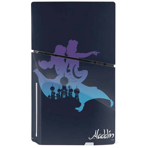 Disney Aladdin Magic Carpet Ride PS5 Slim Disk Console Skin