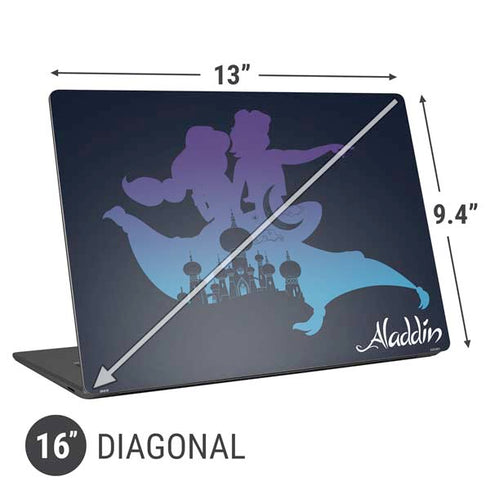 Disney Aladdin Magic Carpet Ride Universal Laptop 16in (13 x 9.4in) Skin