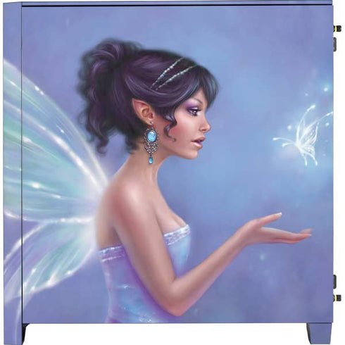 Rachel Anderson Magical Butterfly Fairy Corsair 4000D Tempered Glass Mid-Tower ATX Case Skin