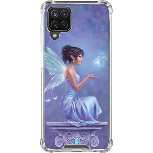 Rachel Anderson Magical Butterfly Fairy Galaxy A12 Clear Case