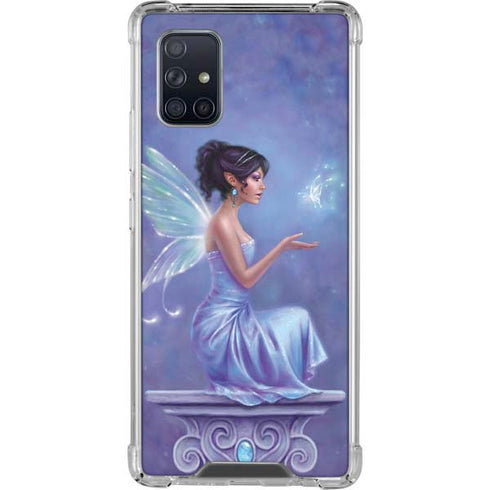 Rachel Anderson Magical Butterfly Fairy Galaxy A71 5G Clear Case
