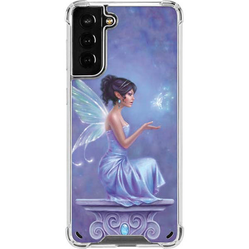 Rachel Anderson Magical Butterfly Fairy Galaxy S21 Plus 5G Clear Case