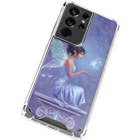 Rachel Anderson Magical Butterfly Fairy Galaxy S21 Ultra 5G Clear Case