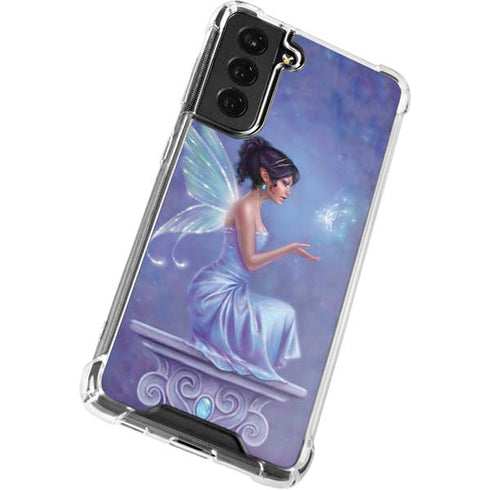 Rachel Anderson Magical Butterfly Fairy Galaxy S22 Clear Case