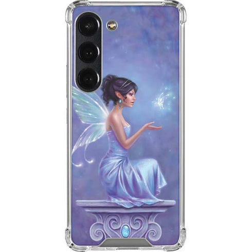 Rachel Anderson Magical Butterfly Fairy Galaxy S23 Clear Case