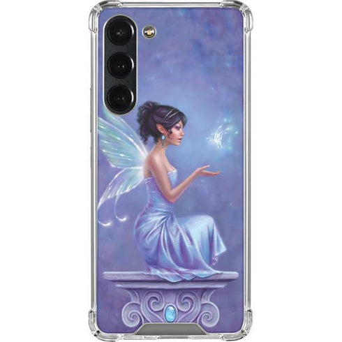 Rachel Anderson Magical Butterfly Fairy Galaxy S23 Plus Clear Case