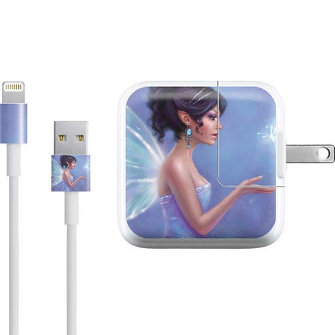Rachel Anderson Magical Butterfly Fairy iPad Charger (10W USB) Skin