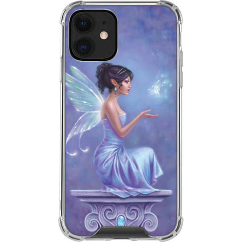 Rachel Anderson Magical Butterfly Fairy iPhone 12 Clear Case