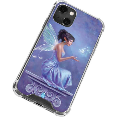 Rachel Anderson Magical Butterfly Fairy iPhone 13 Mini Clear Case
