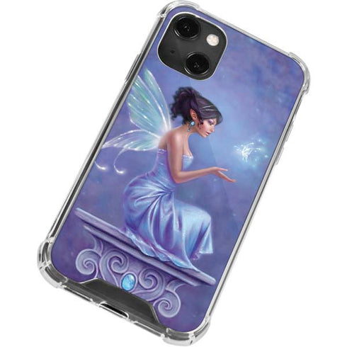 Rachel Anderson Magical Butterfly Fairy iPhone 14 Plus Clear Case