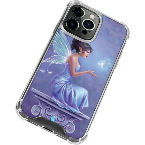 Rachel Anderson Magical Butterfly Fairy iPhone 14 Pro Clear Case