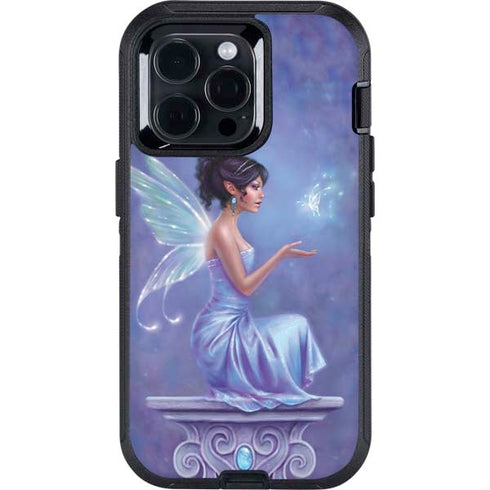 Magical Butterfly Fairy by Rachel Anderson Otterbox Defender iPhone Skin