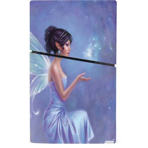 Magical Butterfly Fairy by Rachel Anderson PS5 Slim Digital Edition Bundle Skin
