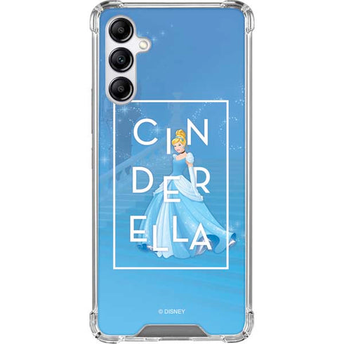 Disney Princess Magical Cinderella Galaxy A15 5G Clear Case