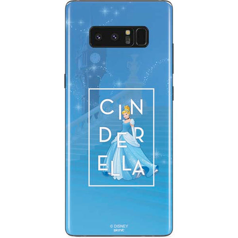 Disney Princess Magical Cinderella Galaxy Note 8 Skin