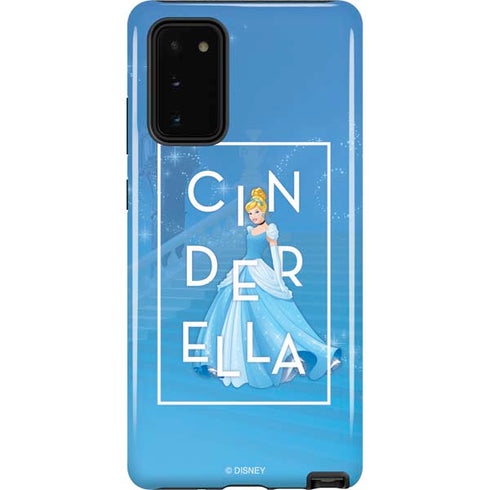 Disney Princess Magical Cinderella Galaxy Note20 5G Pro Case