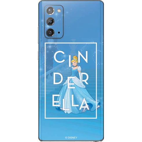 Disney Princess Magical Cinderella Galaxy Note20 5G Skin