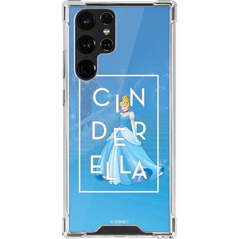 Disney Princess Magical Cinderella Galaxy S22 Ultra Clear Case