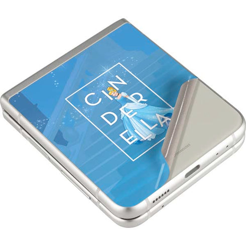 Disney Princess Magical Cinderella Galaxy Z Flip3 5G Skin