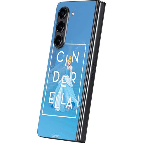 Disney Princess Magical Cinderella Galaxy Z Fold5 5G Skin