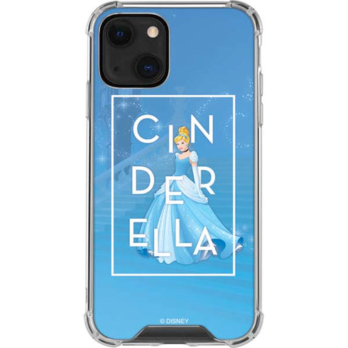 Disney Princess Magical Cinderella iPhone 14 Plus Clear Case