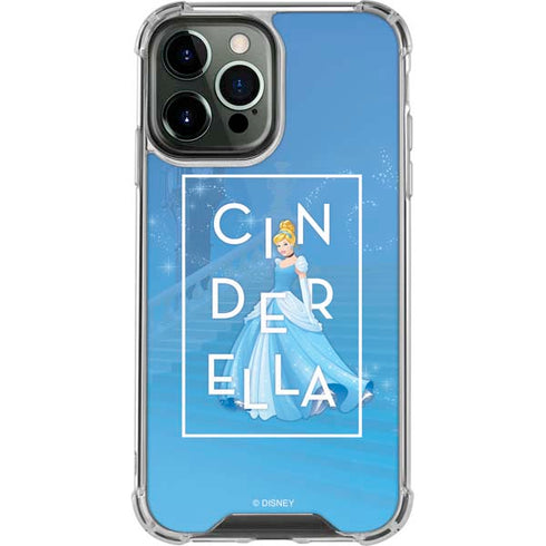 Disney Princess Magical Cinderella iPhone 15 Pro Max Clear Case