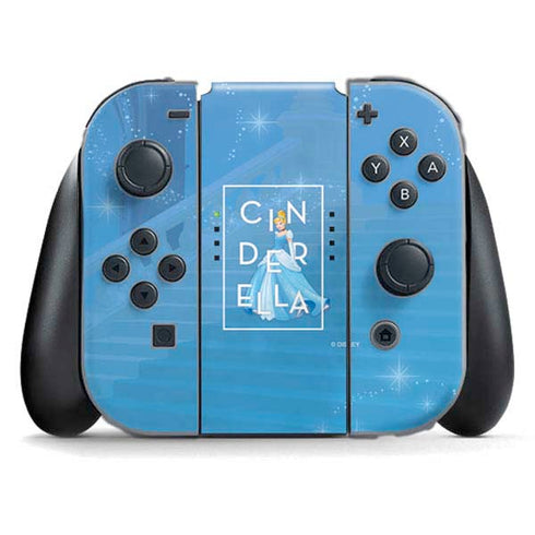 Disney Princess Magical Cinderella Nintendo Switch (2017-2021) Joy-Con Controller Skin