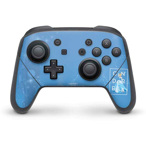 Disney Princess Magical Cinderella Nintendo Switch Pro Controller Skin