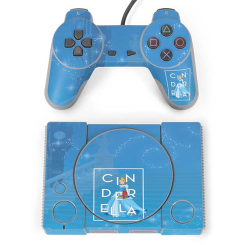 Disney Princess Magical Cinderella PlayStation Classic Bundle Skin