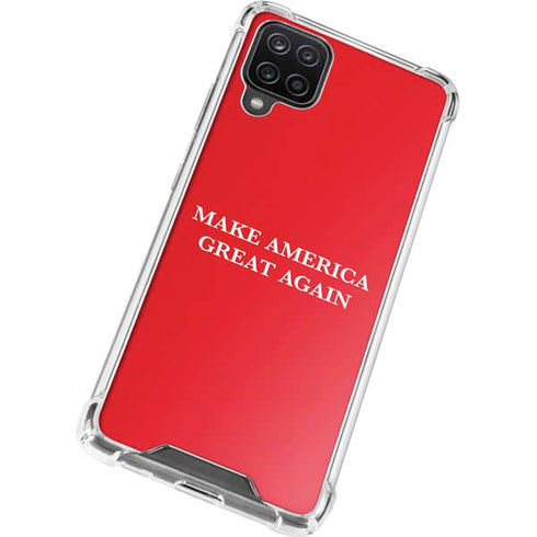 Make American Great Again Galaxy A12 Clear Case