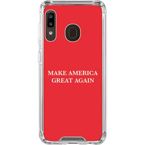 Make American Great Again Galaxy A30 Clear Case