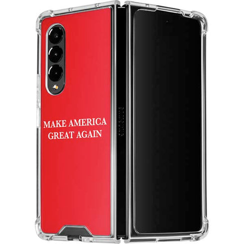 Make American Great Again Galaxy Z Fold4 5G Clear Case