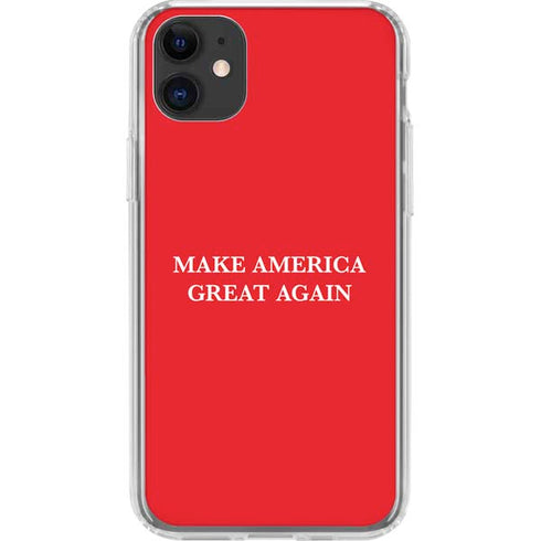 Make American Great Again iPhone 11 Clear Case