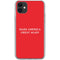Make American Great Again iPhone 11 Clear Case