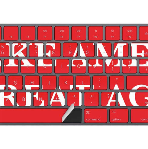 Make American Great Again Magic Keyboard with Numeric Keypad Skin